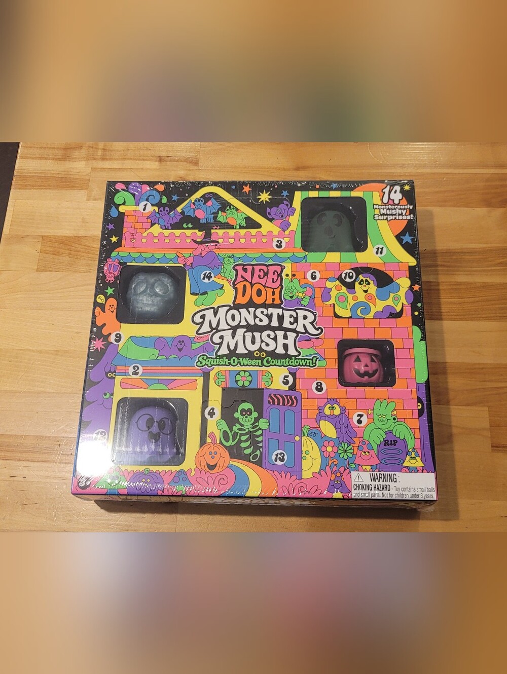 New Needoh Monster Mush Squish-O-Ween Countdown Calendar